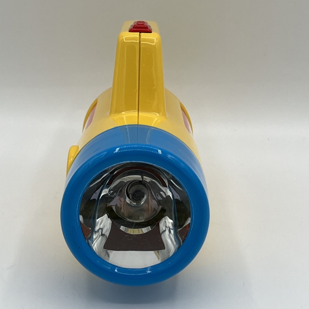 Vintage Playskool Kids Flashlight 1988 Working Red & Green Clear Filter Lenses - Picture 2 of 15